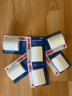 Band-Aid Tough Wrap Elastic Bandage Pack - White